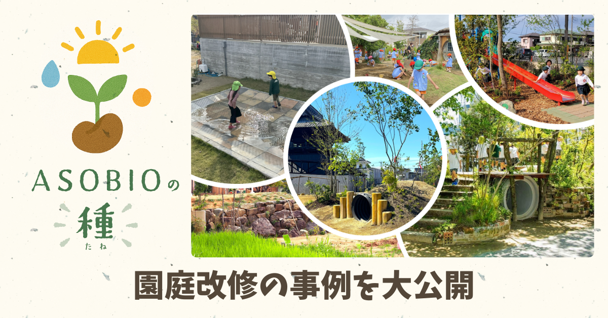 こども園・幼稚園・保育所の園庭改修の事例を大公開！メリットから 